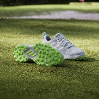 Adidas CodeChaos 25 Spikeless Golf Shoe - Halo Blue / Cloud White / Lucid Lemon