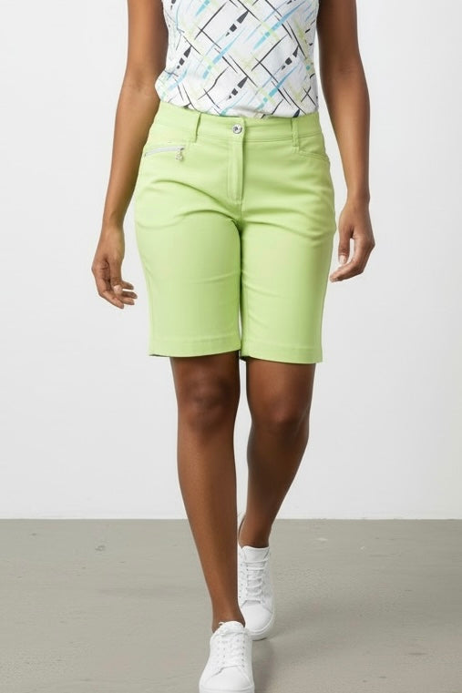 JRB Above Knee Shorts - Lime