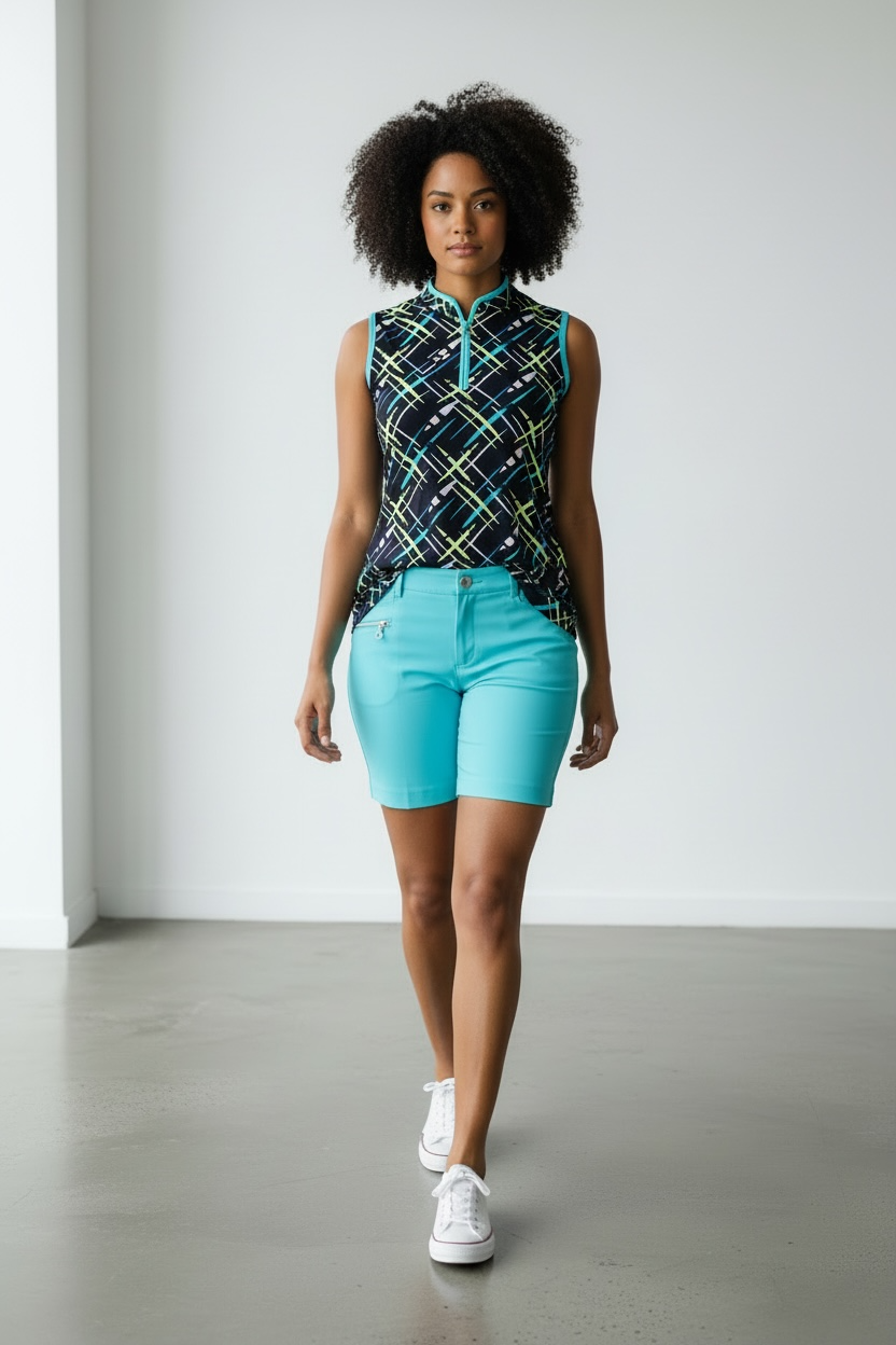JRB Above Knee Shorts - River Blue