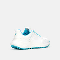 Duca del Cosma Licata Golf Shoes - White/Aruba Blue