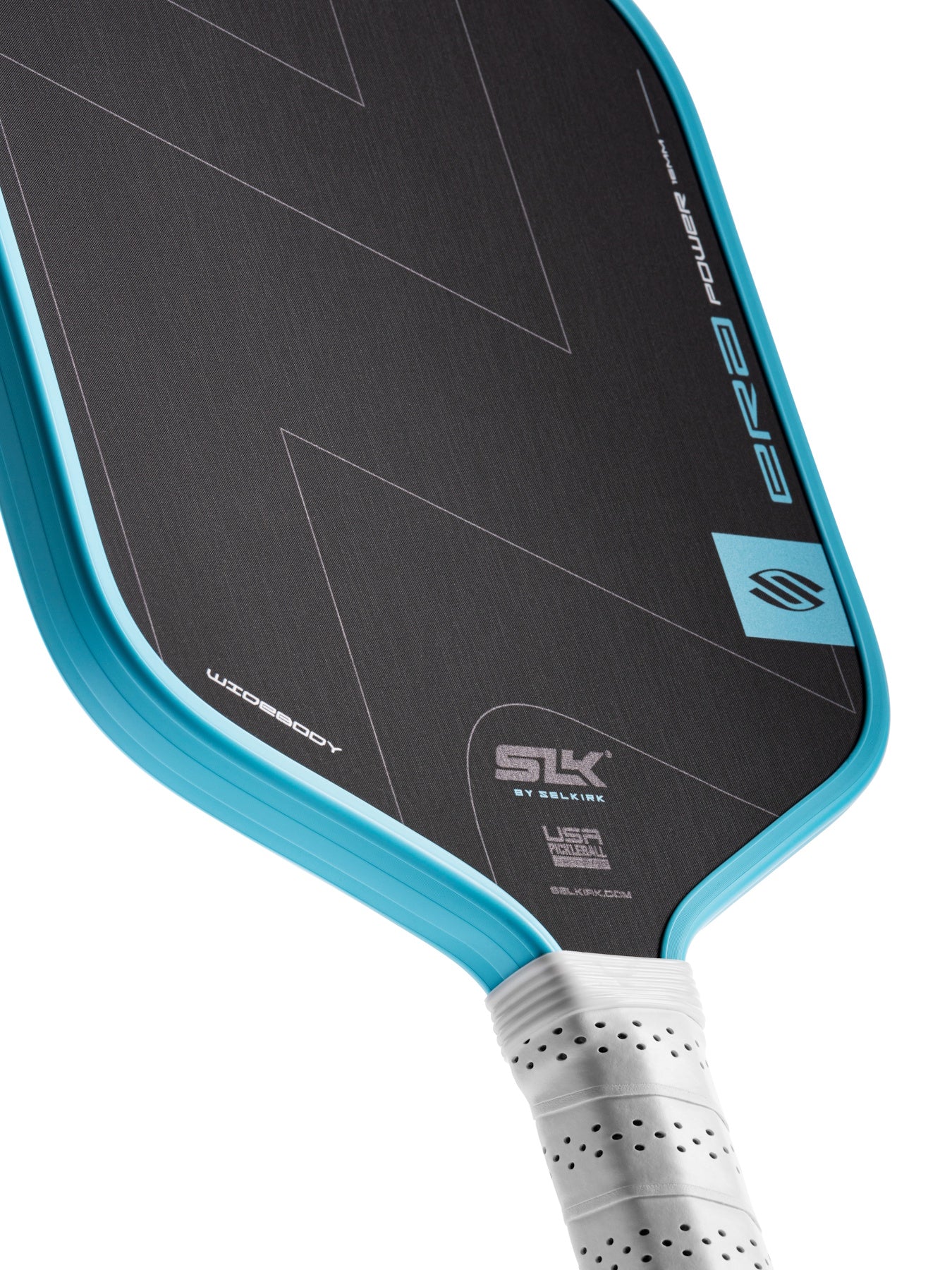 Selkirk SLK ERA Power Widebody pickleball paddle - Cyan Blue