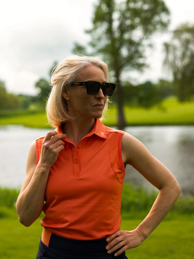 Forelson Stow sleeveless top - Coral