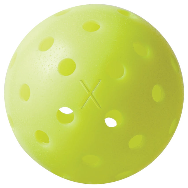 Franklin Sports outdoor X-40 pickleball balls (pack of 3) - Optic yellow