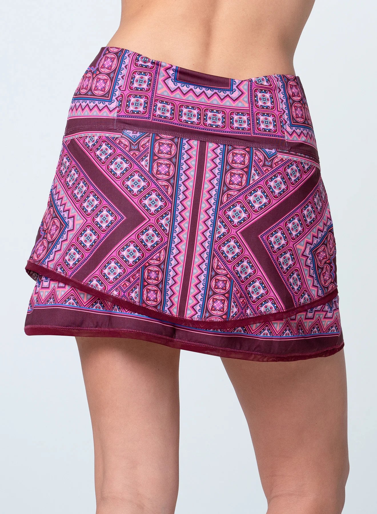 Lucky in Love Flounce 18/19" Skort - Positano