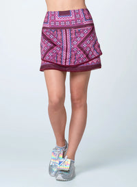 Lucky in Love Flounce 18/19" Skort - Positano
