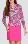 Tail Benton long sleeved top - Cascading Ferns