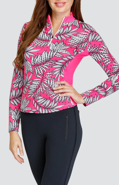 Tail Benton long sleeved top - Cascading Ferns