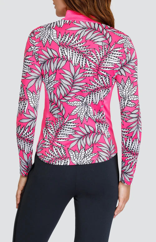 Tail Benton long sleeved top - Cascading Ferns