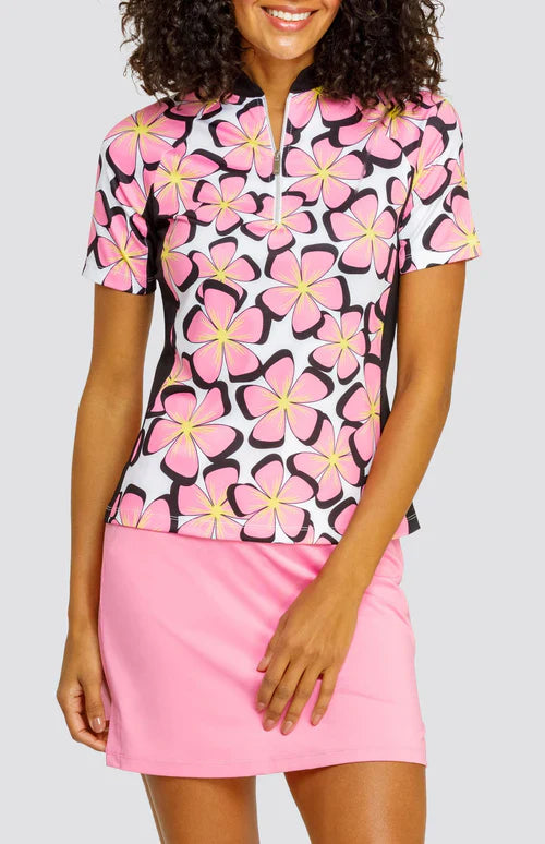Tail Alexi Short Sleeved Top - Glimmer Petals