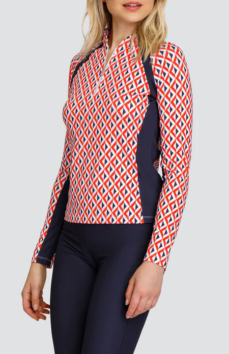Tail Shalia long sleeved top - Quarry