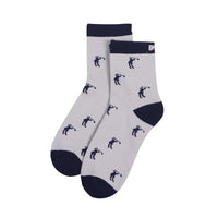 JRB golf socks (2 pair pack) - Navy / Grey