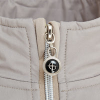 Island Green Padded Jacket -  Stone