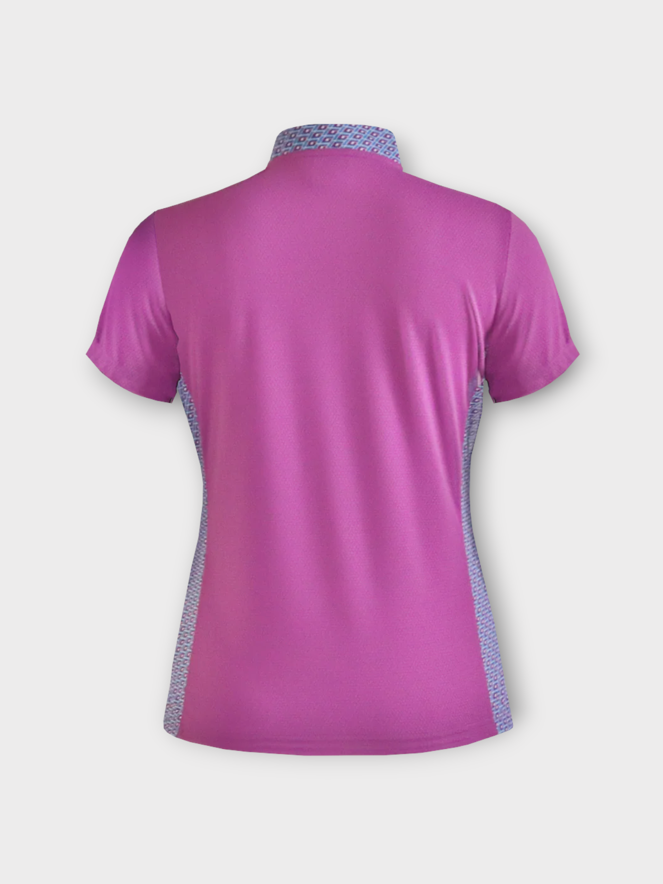 Island Green Short Sleeved Polo - Raspberry