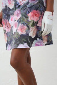 Famara A-line Art skort - Host of Roses