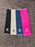 Suitably Sporty Tri-fold  towel - Pink