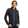 Island Green embossed lightweight jacket - Navy