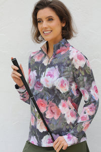 Famara Art long sleeved top - Host of Roses