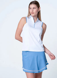 Lucky in Love Flounce Skort - Linen Play