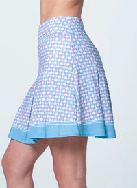 Lucky in Love Pleat Skort - Linen Glam
