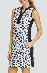 Tail Azura sleeveless dress 36.5" - Painted Panther