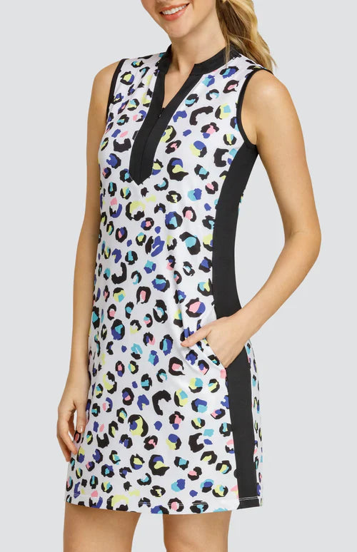 Tail Azura sleeveless dress 36.5" - Painted Panther