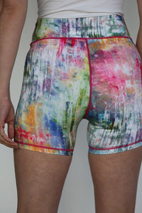 Famara Women's Skins/Shorts - Monet print