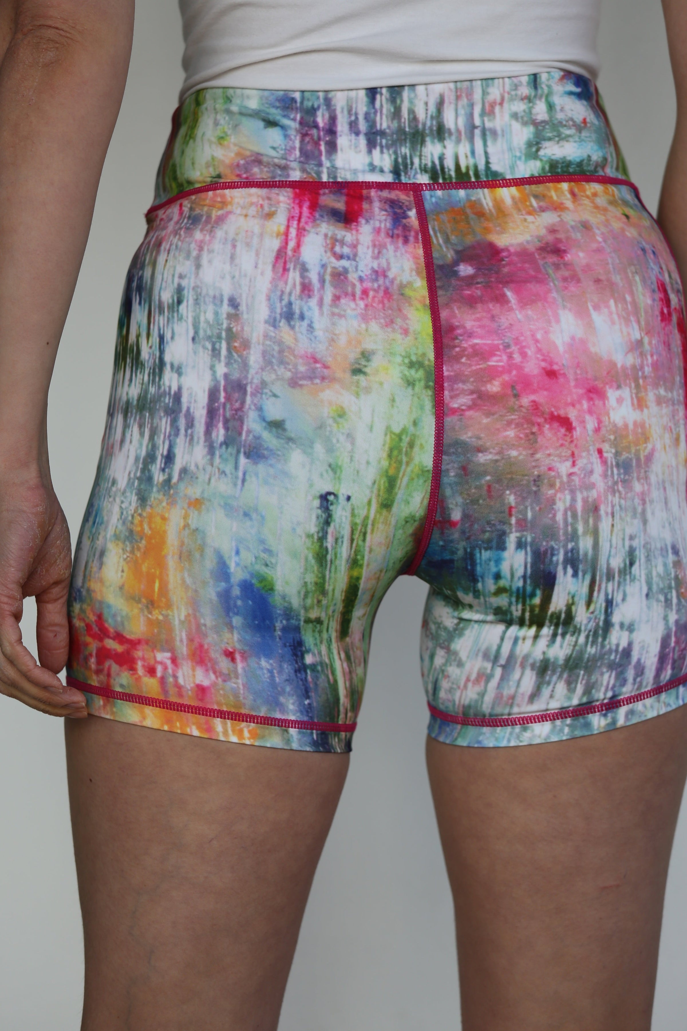 Famara Women's Skins/Shorts - Monet print