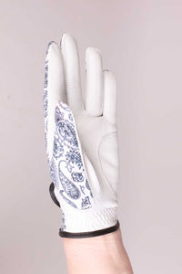 Suitably Sporty Golf Glove - Mono Paisley