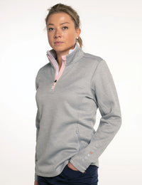Forelson Moreton 1/4 zip top - Grey