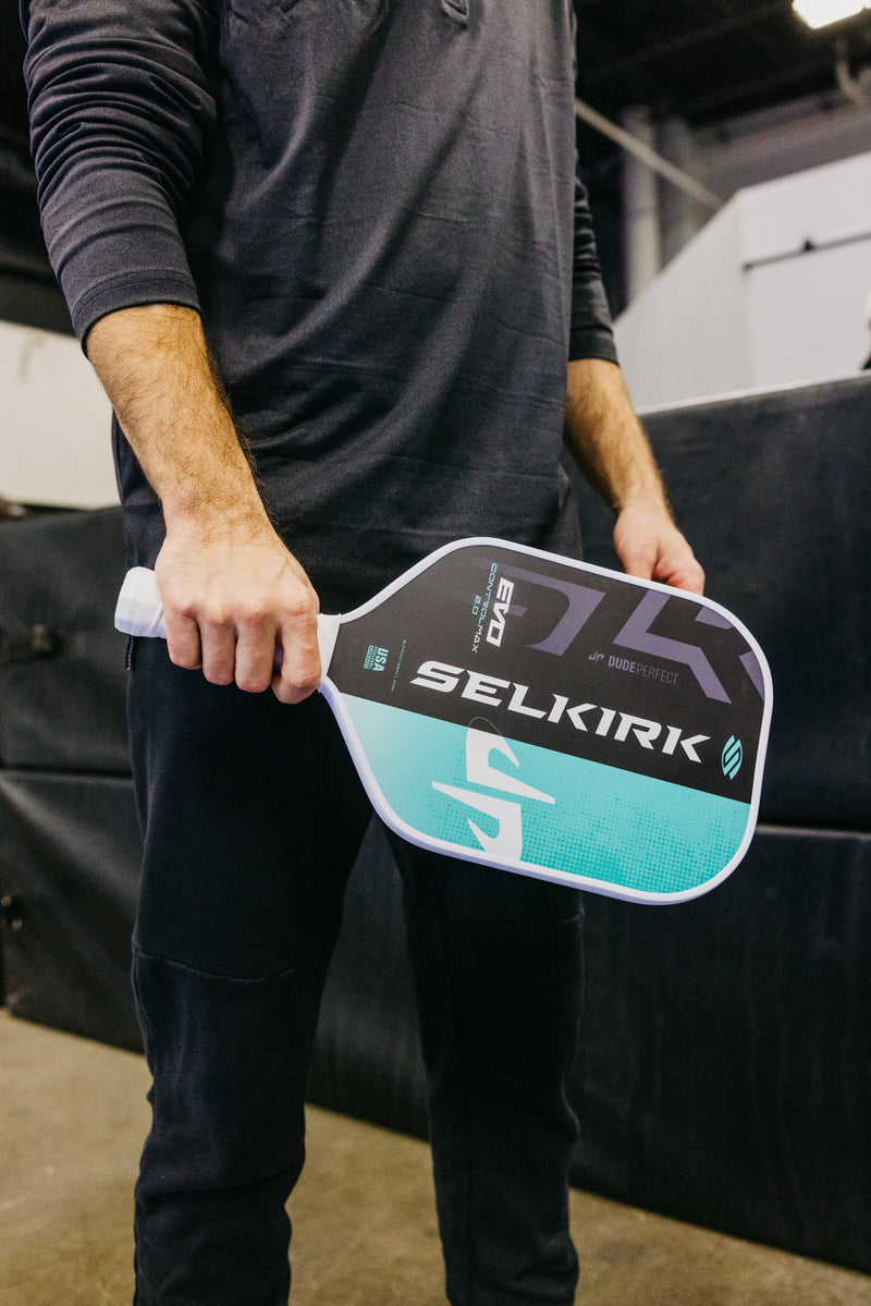 Selkirk SLK Evo Control 2.0 Max pickleball paddle - Dude Perfect