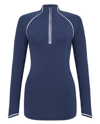 Original Penguin Veronica Long Sleeved top - Black Iris (dark navy)