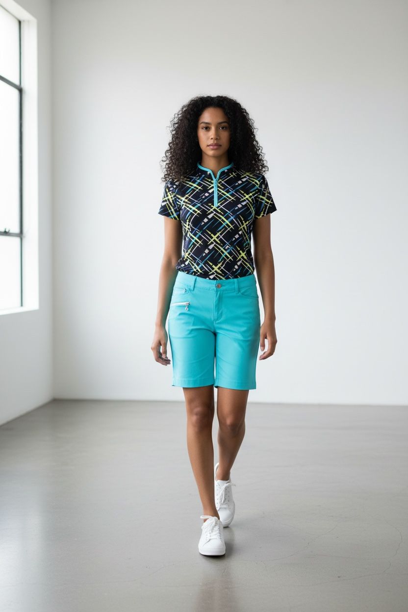 JRB Above Knee Shorts - River Blue