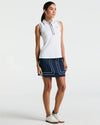 Original Penguin Colour Block Piped Skort - Black Iris (dark navy) / white piping
