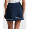 Original Penguin Colour Block Piped Skort - Black Iris (dark navy) / white piping