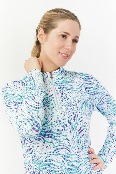 Tail Gabriella long sleeved top - Patchwork