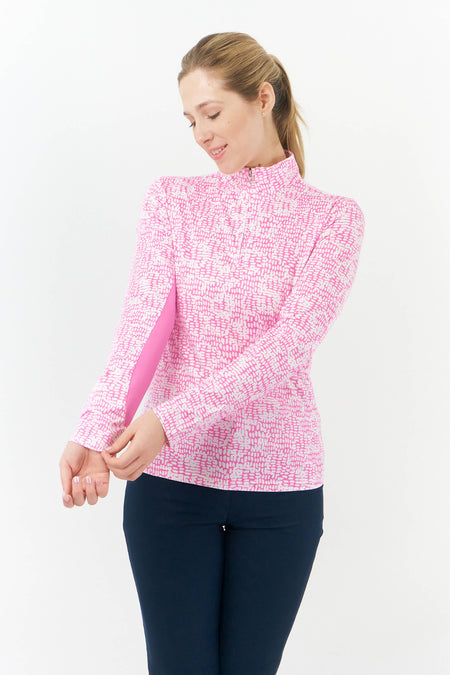 Tail Bexley short sleeved top - Pink Lotus