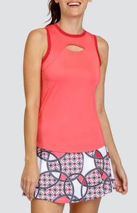 Tail Rhoswen racer back tank top - Lychee Pink