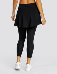 Tail Skipper Skeggings - Onyx black