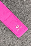 Suitably Sporty Tri-fold  towel - Pink