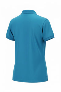 JRB Pique Short Sleeved Polo - River Blue