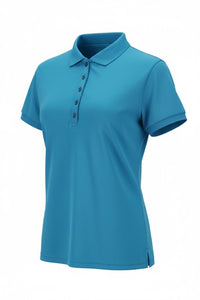 JRB Pique Short Sleeved Polo - River Blue