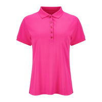 JRB Pique Short Sleeved Polo - Rose Pink
