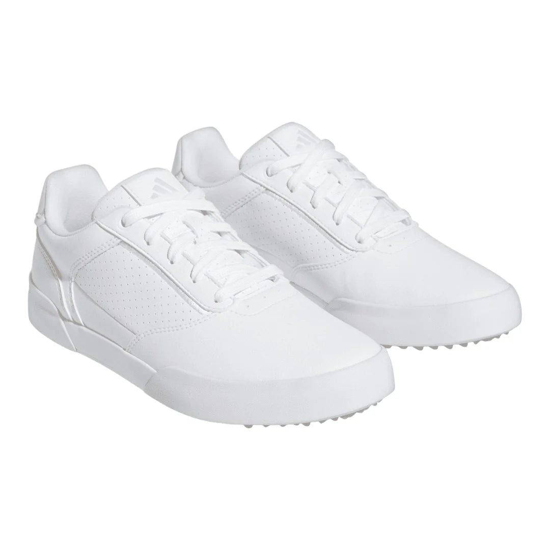 Adidas Retrocross Spikeless Golf Shoes - Cloud White / Sand Strata / Gum