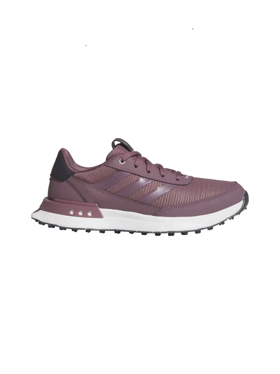 Adidas Womens S2G Spikeless 24 Golf Shoes - Shadow Fig/Shadow Fig/Sandy Pink