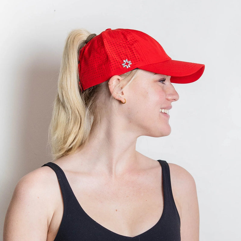 VimHue Sun Goddess cap - Crimson