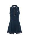 Original Penguin Veronica Sleeveless Dress - Black Iris (dark navy)