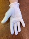 Suitably Sporty golf glove (right hand) - Gold Weave