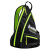 Franklin Pickleball Sling bag - Black with Optic yellow