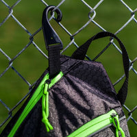 Franklin Pickleball Sling bag - Black with Optic yellow