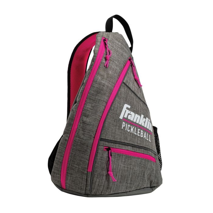 Franklin Pickleball Sling bag - Grey with pink